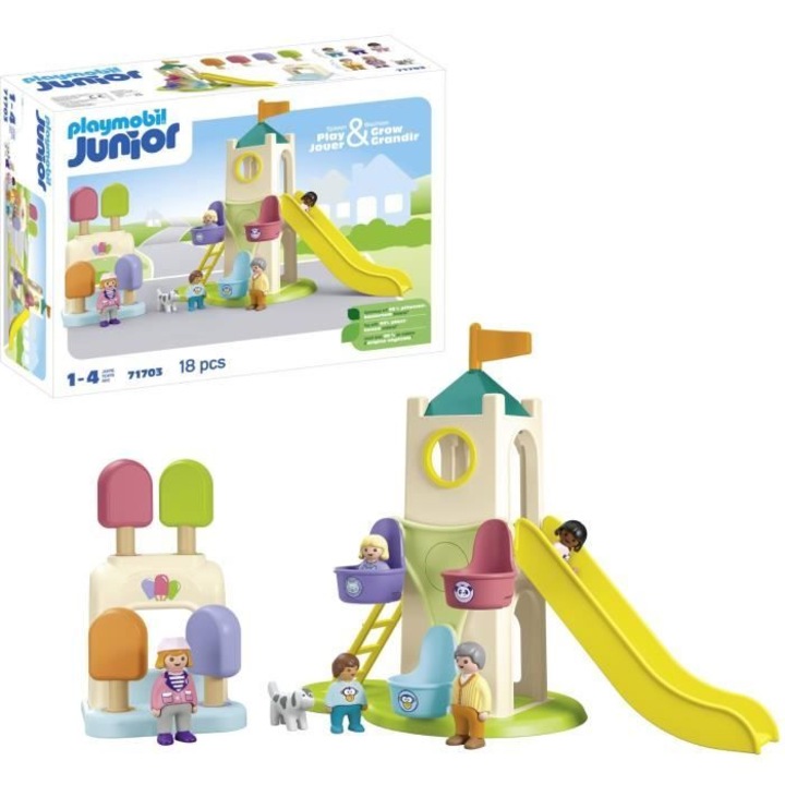 Игрален комплект, PLAYMOBIL Junior 5 фигурки, 1 година+