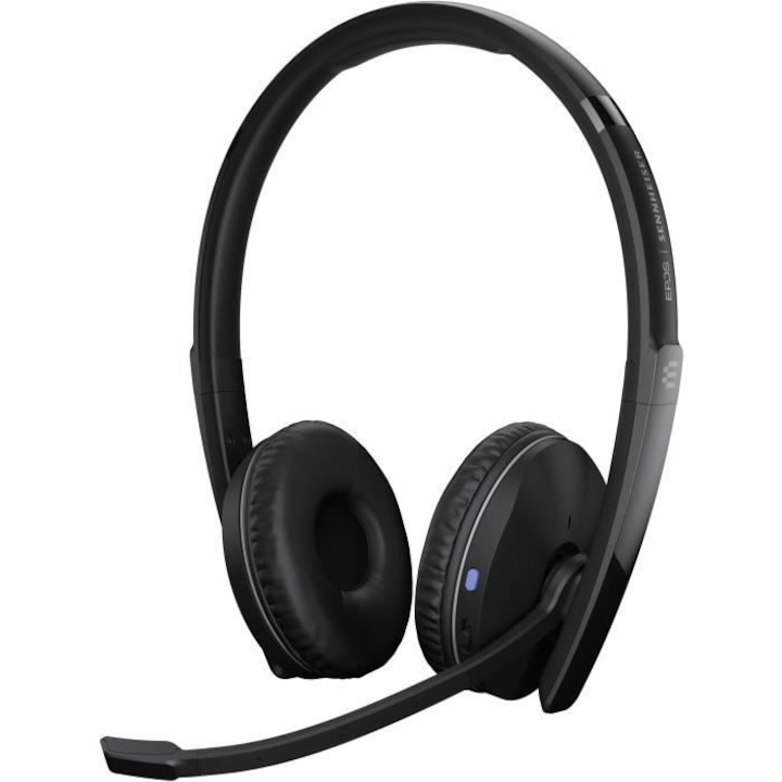 Casti PC cu fir si microfon Jabra Evolve2 50, Negru