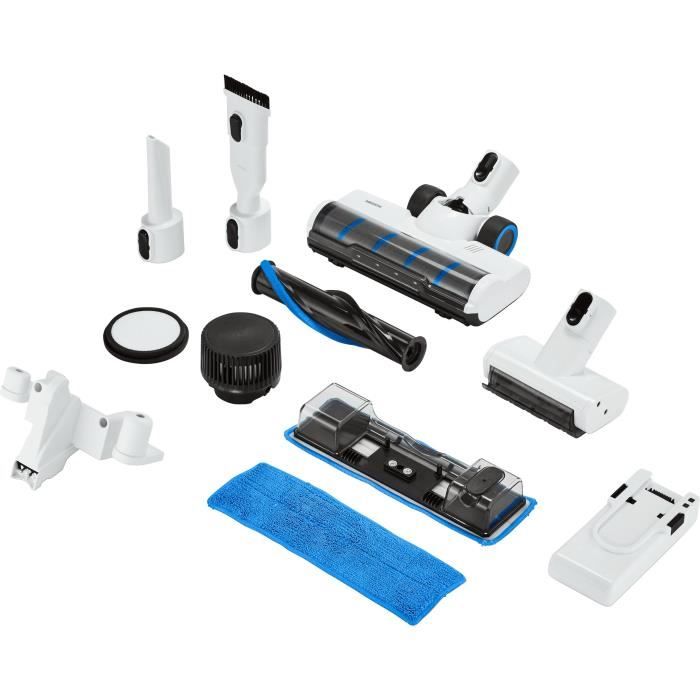 Aspirator vertical fara fir Medion P350, 350 W, HEPA H13, senzor de praf