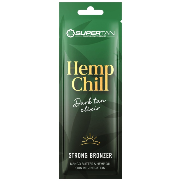 Бронзант за тен, Supertan, Hemp Chill, 15 мл