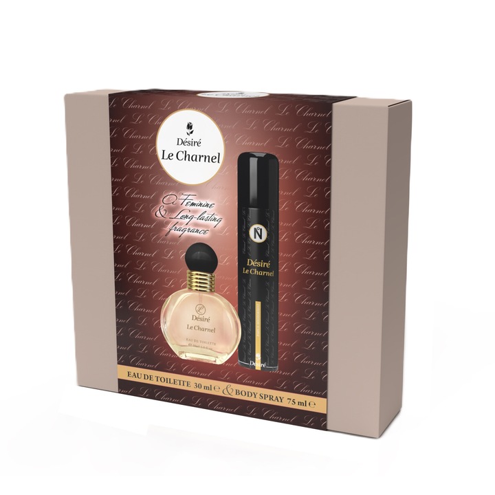 Női szett, Desire Le'Charnel Dezodor 75ml és EDT 30ml