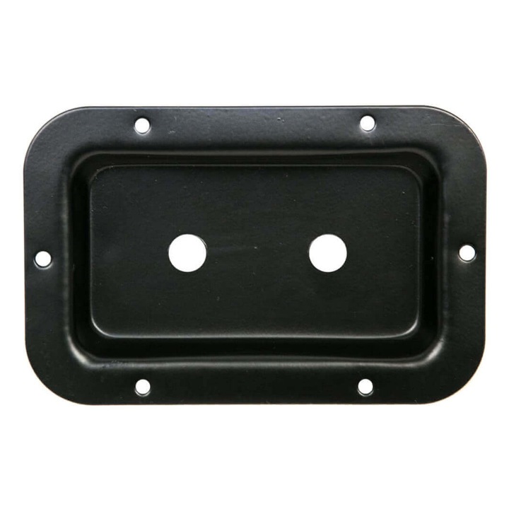 Thunder MTP-136J fém csatlakozó tálca, 2x 6,3 mm Jack furat (13,6×9 cm)