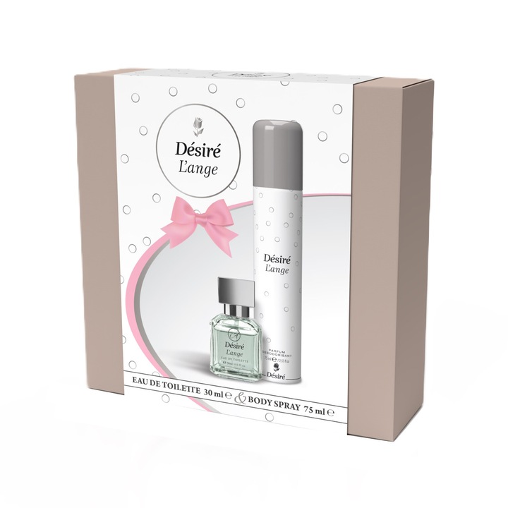 Női szett Desire L'ange dezodorral 75ml és edt 30ml
