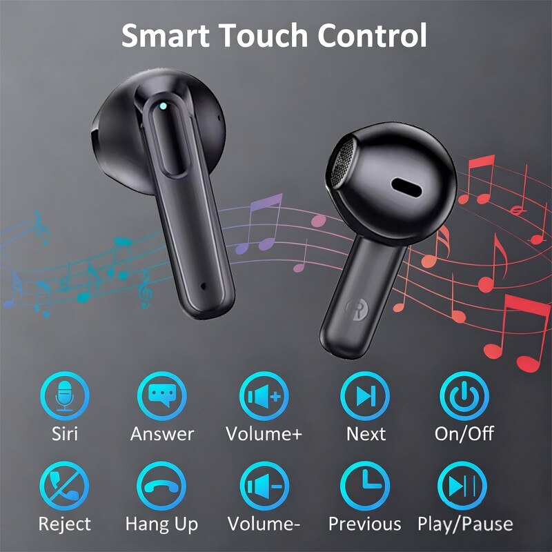 Casti Pro Casti Wireless Pro - Display Digital, Autonomie 30h, Impermeabile IPX5 ...