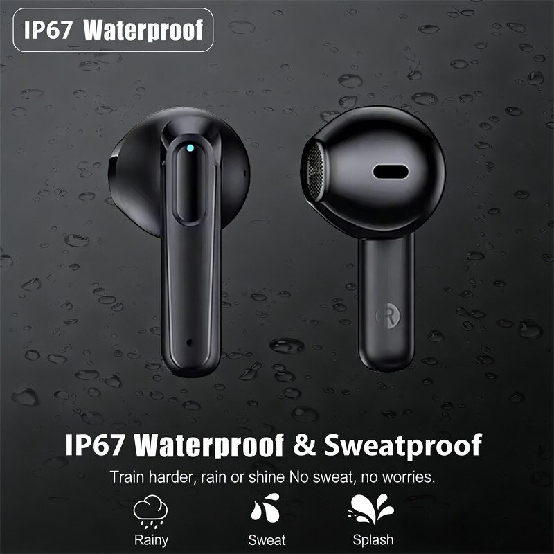 Casti Pro Casti Wireless Pro - Display Digital, Autonomie 30h, Impermeabile IPX5 ...