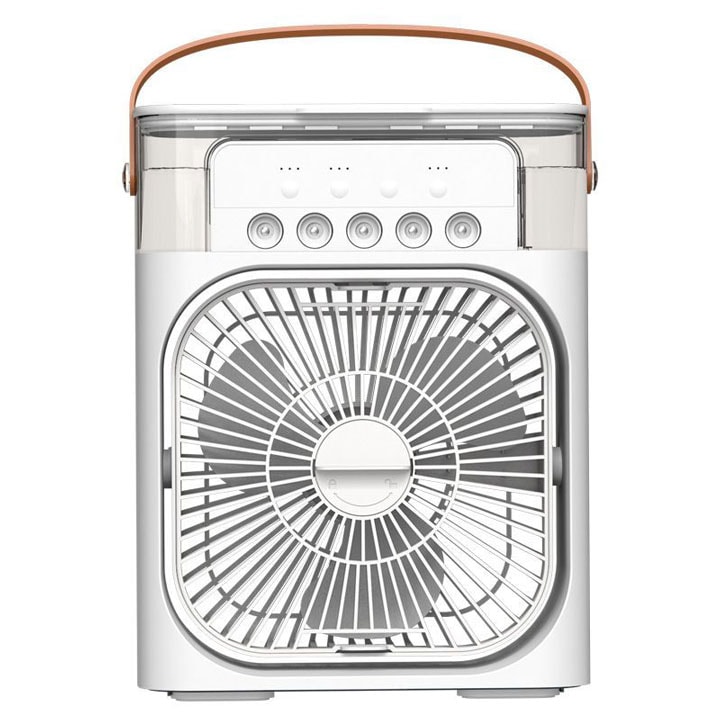 Elektromos ventilátoros párásító, 3 az 1-ben, fehér, 203x88x265mm, 740g