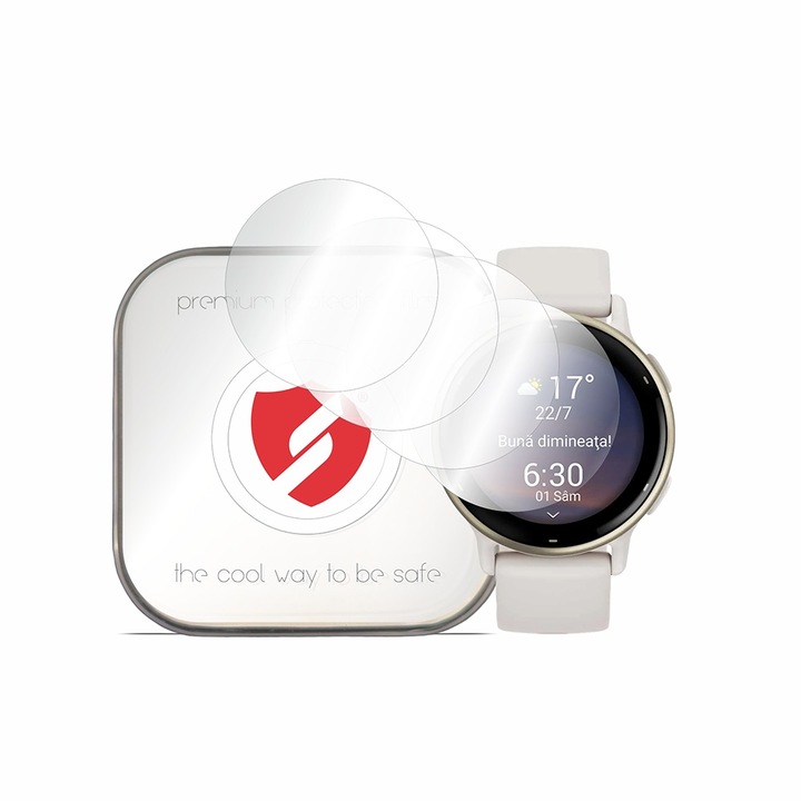 [Pachet 4x] Folie regenerabila premium Garmin vivoactive 5 - Smart Protection Classic - Clear