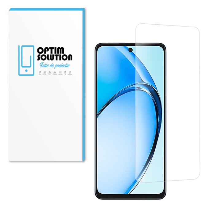 Noble 2.5D edzett üvegfólia Oppo A80 5G-hez, OPTIM MEGOLDÁS, 9 órás ellenállás, kristálytiszta, fejlett érintésérzékenység, robbanásbiztos, buborékmentes, UHD tisztaság, optimális védelmi technológia, világos látás, ujjlenyomat-mentes, átlátszó