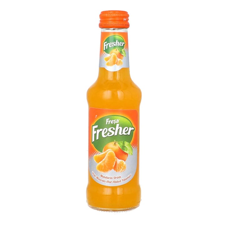 Bautura Carbogazoasa Fresa Fresher Orange 6*250 ml