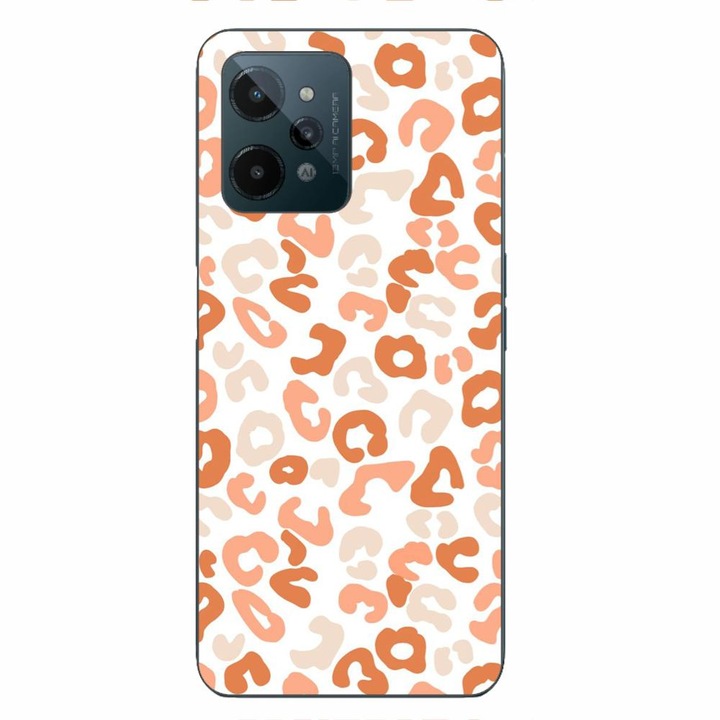 Husa compatibila cu Realme C31 Silicon Gel Tpu Model Animal Print Blush Cheetah