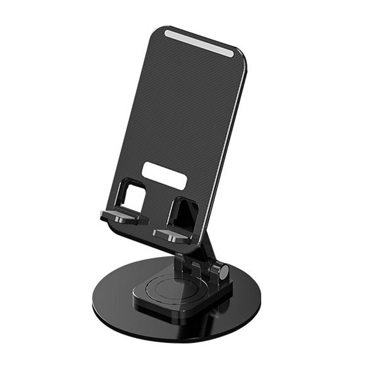 GUIXUAN univerzális tartó telefonhoz/táblagéphez, összecsukható, állítható, fekete