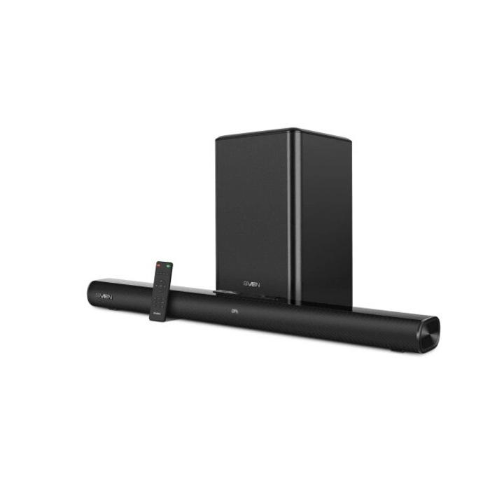 Саундбар SB-2200D, SVEN, 300W, Dolby Digital, Bluetooth, черен