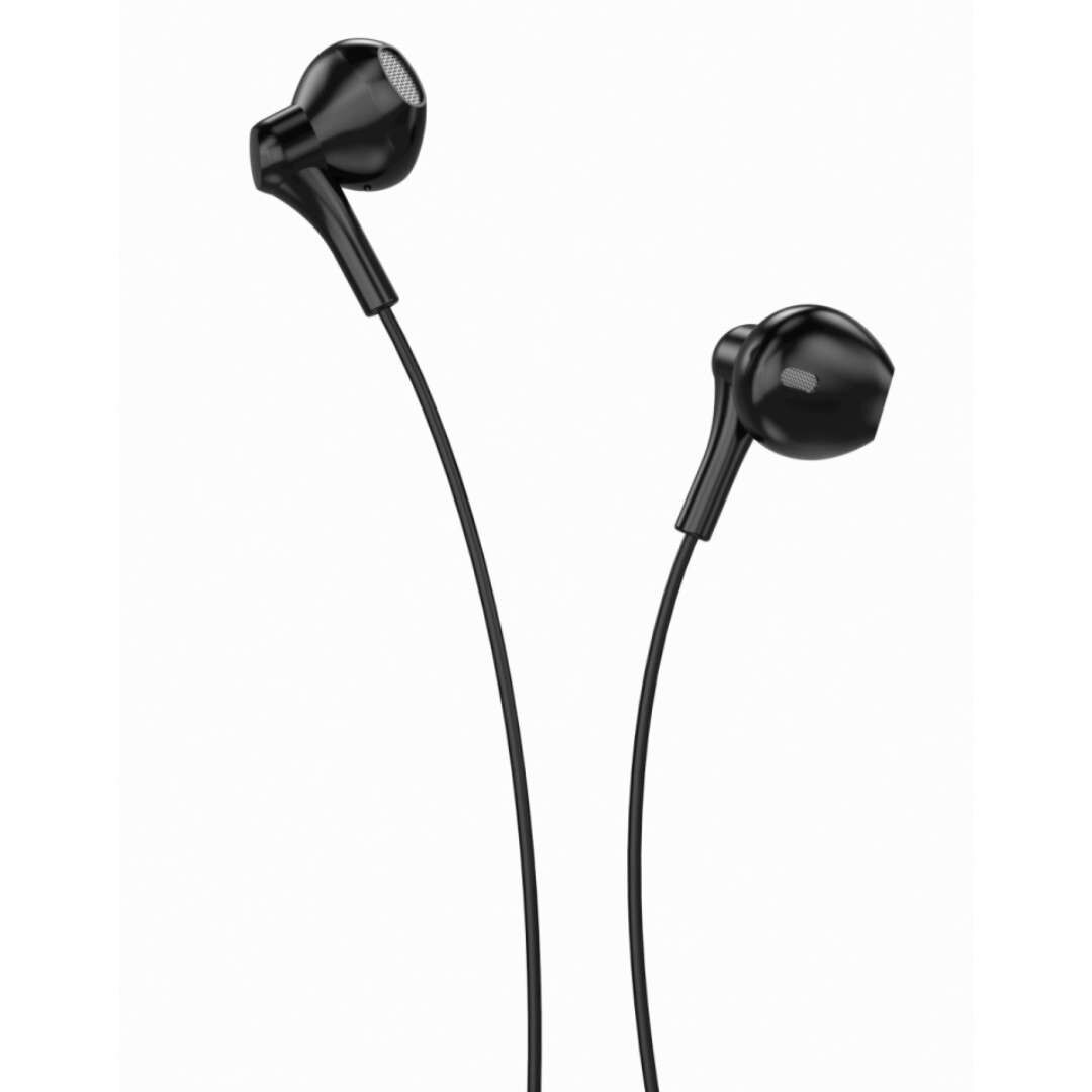Casti Audio cu Fir si Microfon XO EP39, Mufa Jack 3,5mm, Sunet Clar si de Inalta Calitate, Design Elegant pentru Utilizare Indelungata