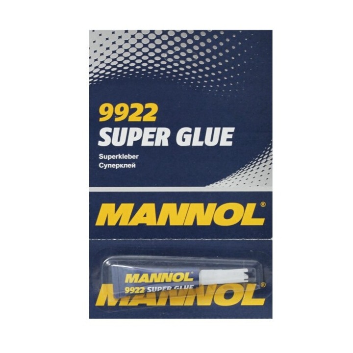 Pillanatragasztó Mannol 3 gramm