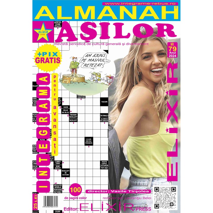 Integrame, Elixir Press, Almanah integrama Asilor nr 79, 100 pagini ...