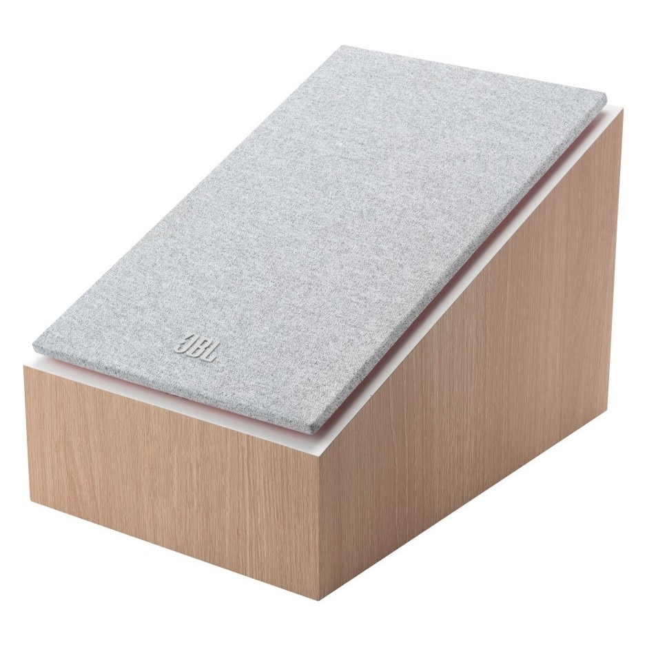 Boxe JBL Stage 240H, Dolby Atmos, 4,5" woofer, beige, 176x180x270mm