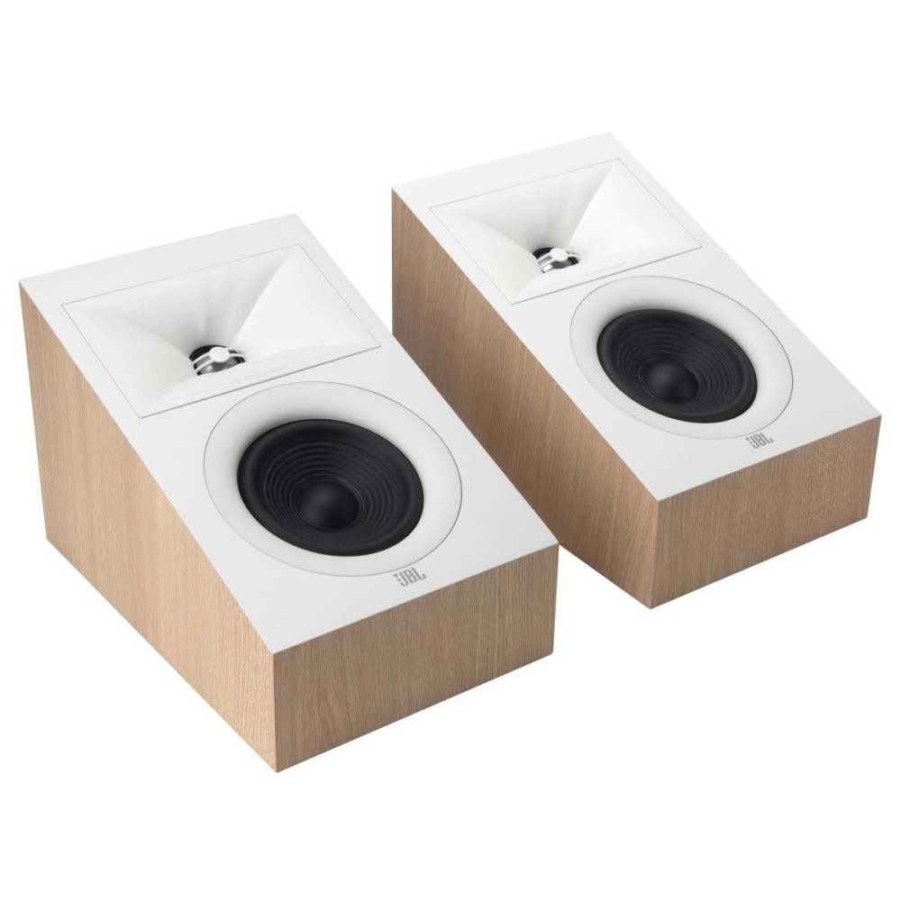 Boxe JBL Stage 240H, Dolby Atmos, 4,5" woofer, beige, 176x180x270mm