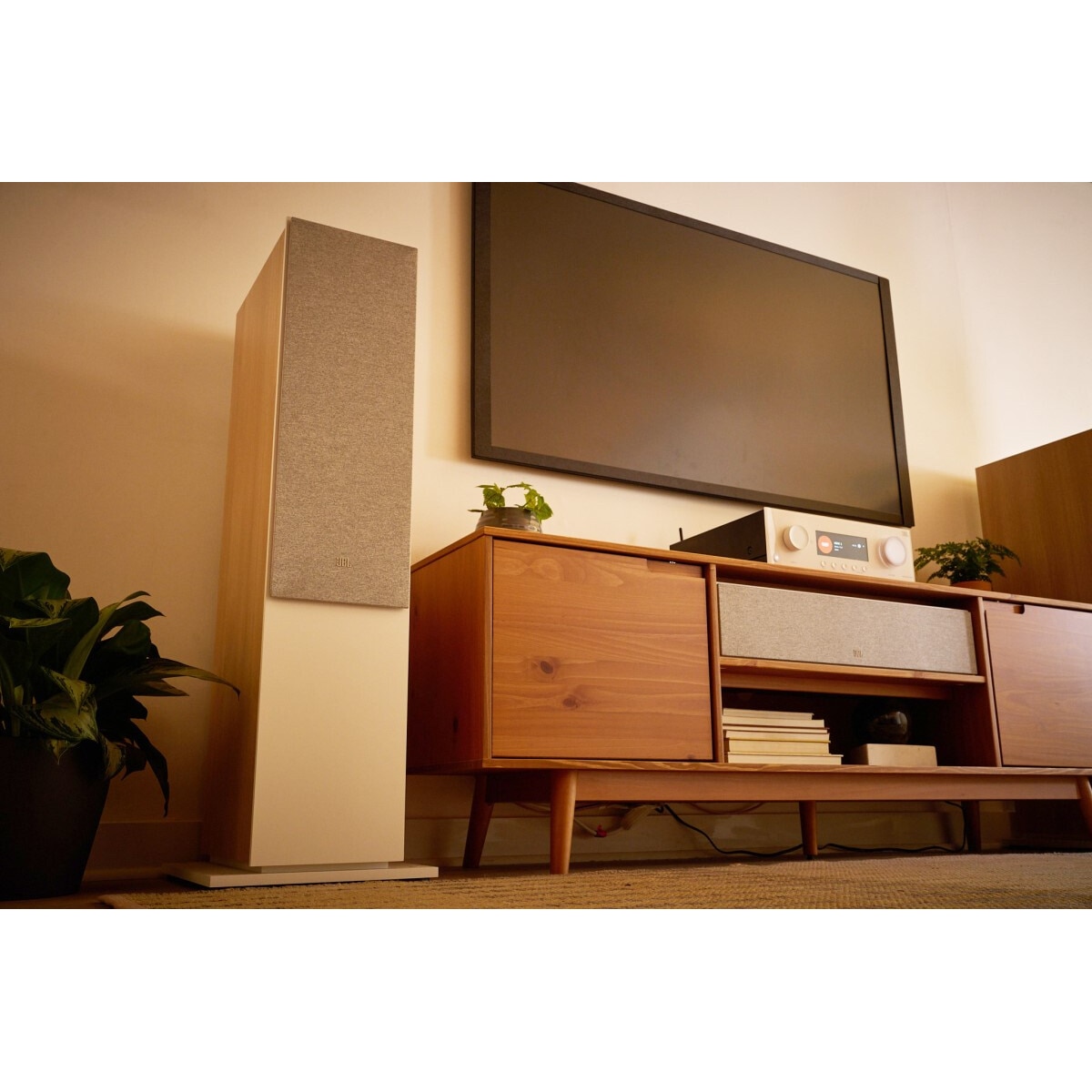 JBL STAGE 2 245C Difuzor central pentru home cinema in culoarea latte
