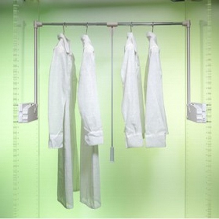 Lift rabatabil pentru umerase, L 750, 1150 mm, portanta 10 kg, aluminiu, seria 500