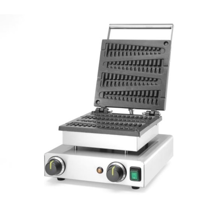 Гофретник Lollypop Hendi, 1750W, таймер, регулируем термостат 50°C-220°C, 3100x3950x(h)2300mm