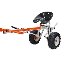 Accesoriu tractat pentru motosapa Ruris Navigator 99, roti cauciuc, frana hidraulica, sistem mecanic de ridicare/coborare a accesoriilor