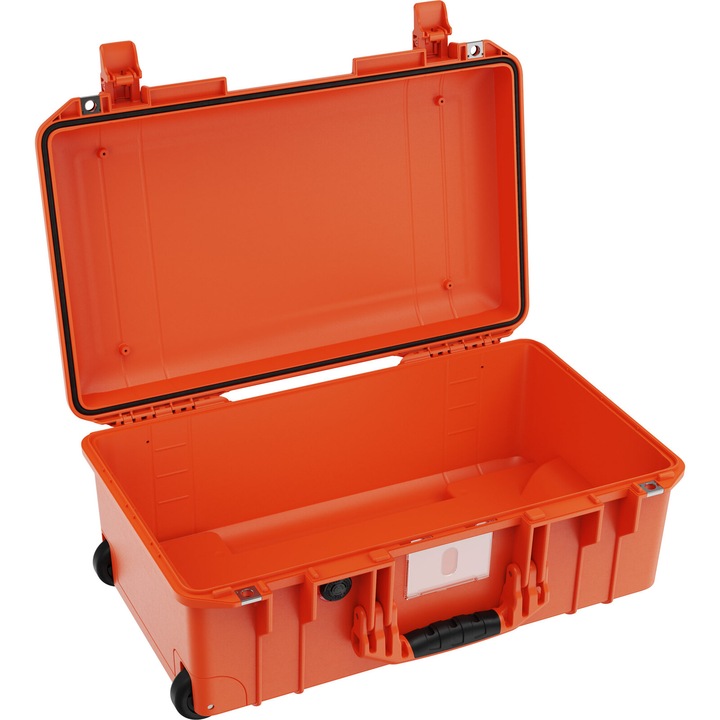 Geanta protectie troler rigid Peli™ AIR Case 1535, orange, fara burete pretaiat Pick'n'Pluck™
