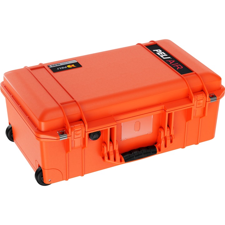 Твърда защитна чанта за колички, Peli, AIR Case 1535, Оранжев, без предварително нарязана гъба Pick'n'Pluck
