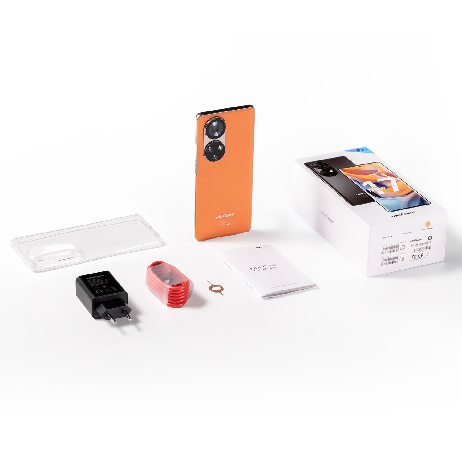 Smartphone Ulefone Note 17 Pro 6,78" 12 GB RAM Rich Amber