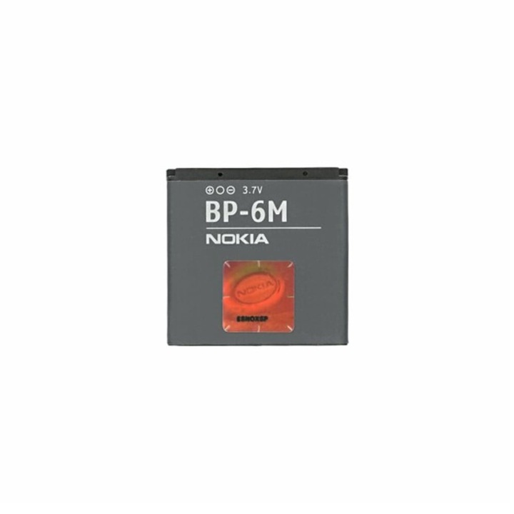 Nokia 9300 / 6280 / 3250 / 9300i / 6233 / 6234 / N73 / 6151 / 6288 / N77 akkumulátor, 1100 mAh - OEM BP-6M (00097) - Fekete