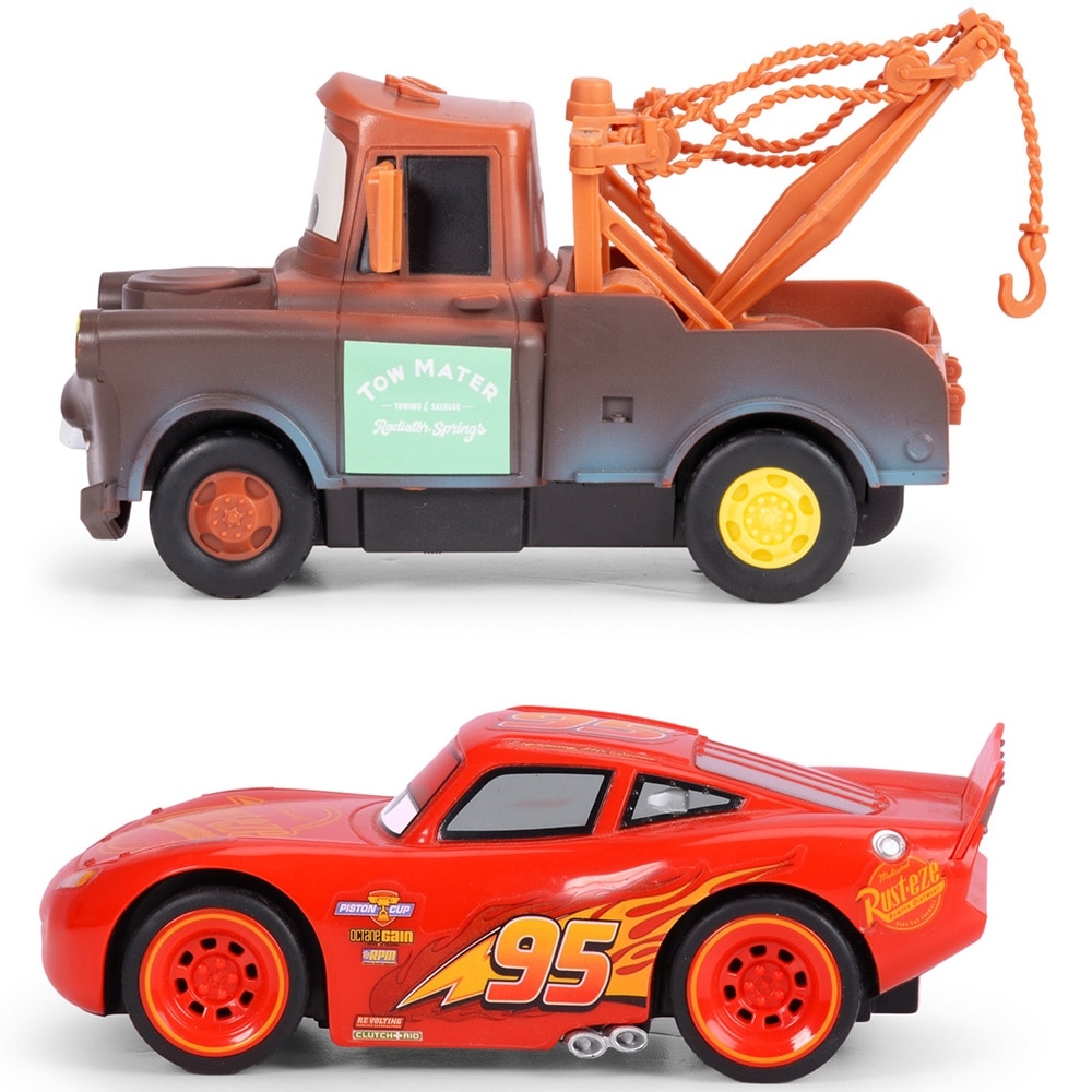 Set masine Jada Toys RC Cars Lightning McQueen + Mater Twin Pack 1