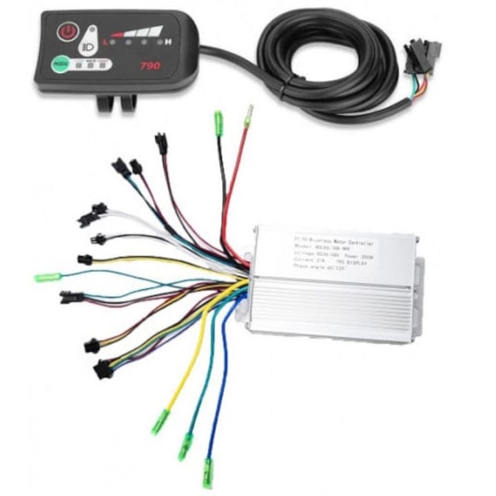 Дисплей + контролер електрически велосипед S800 (36V 500W)