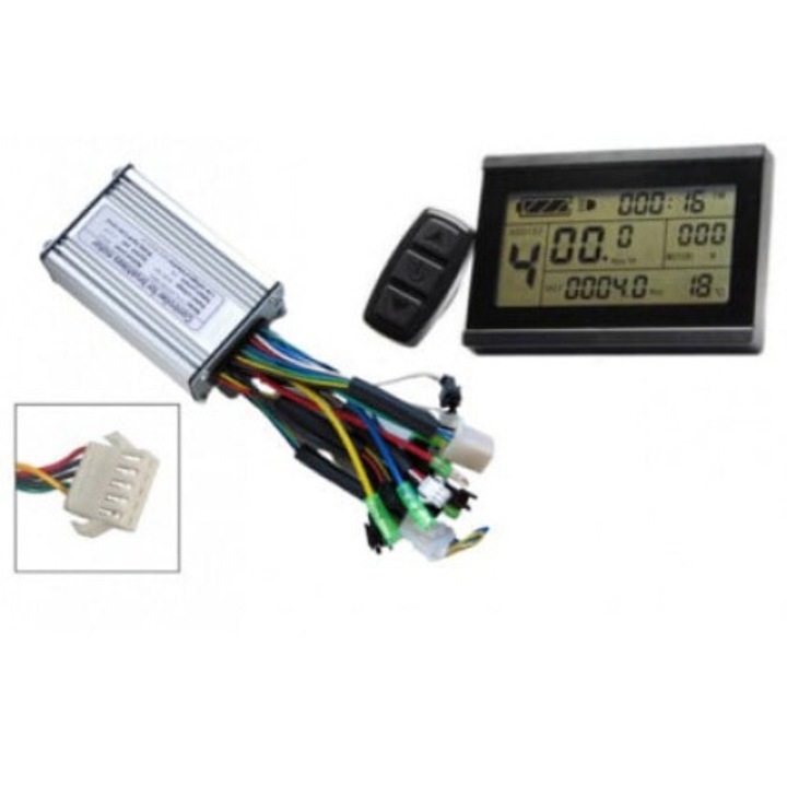 Дисплей + контролер електрически велосипед KT LCD3 (36V - 48V / 500W)