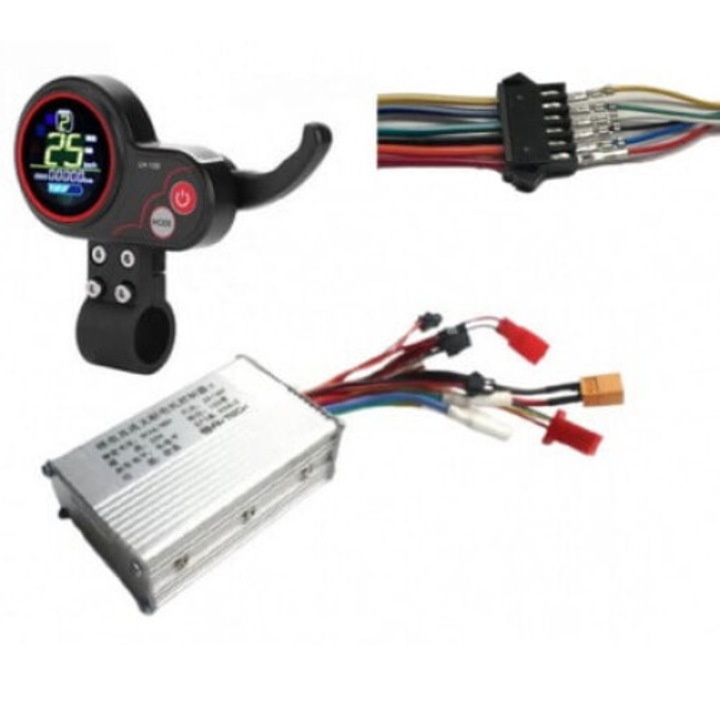 Display + Controller LH-100 36V (pentru motor de 350W)