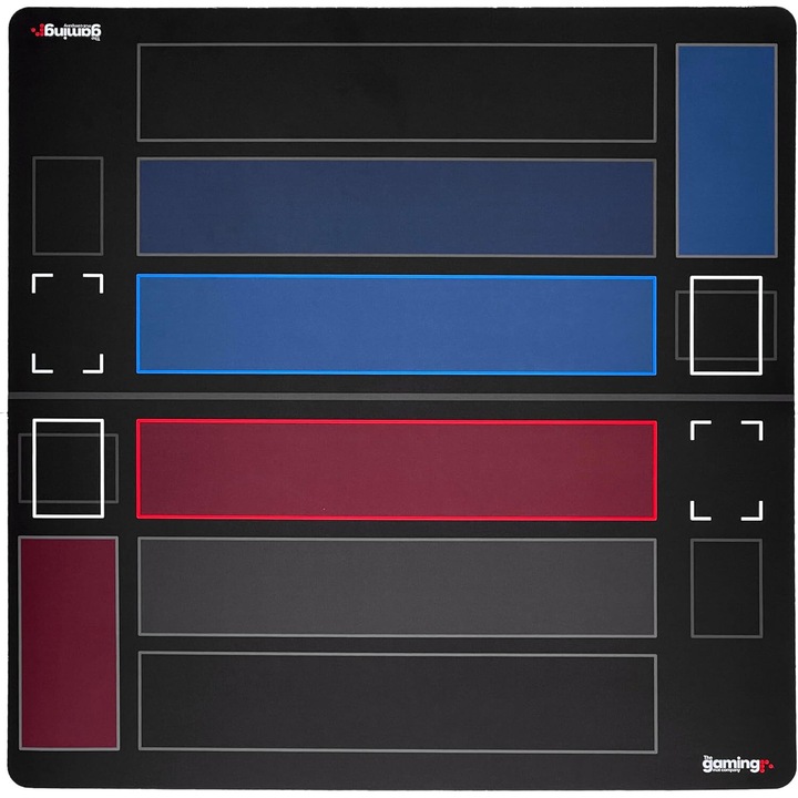 Covoras pentru joc de carti Dragon Ball, GMC, pentru 2 jucatori, 75x9x9cm, carton/cauciuc, design pliabil