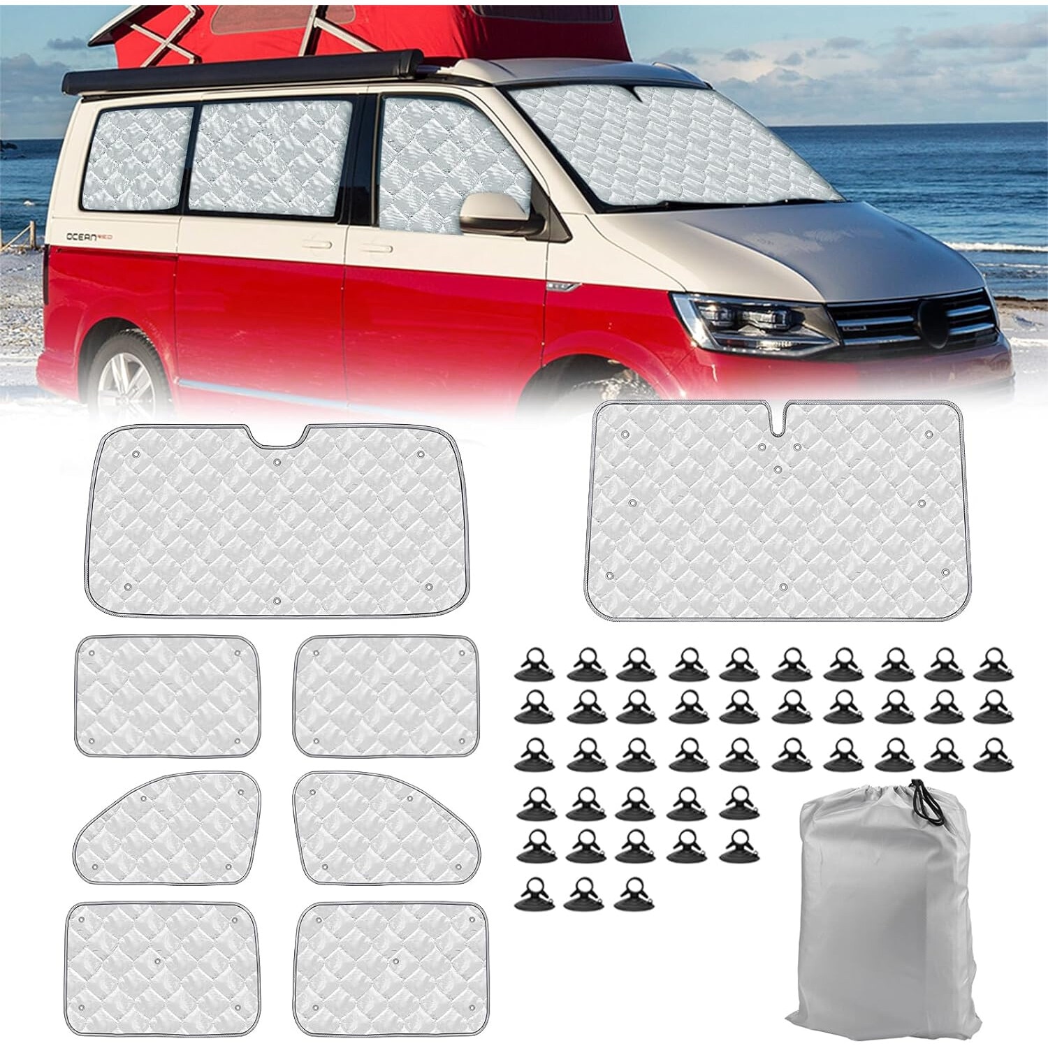 Voorruit Volkswagen T5 / T6 Multivan vanaf 2003