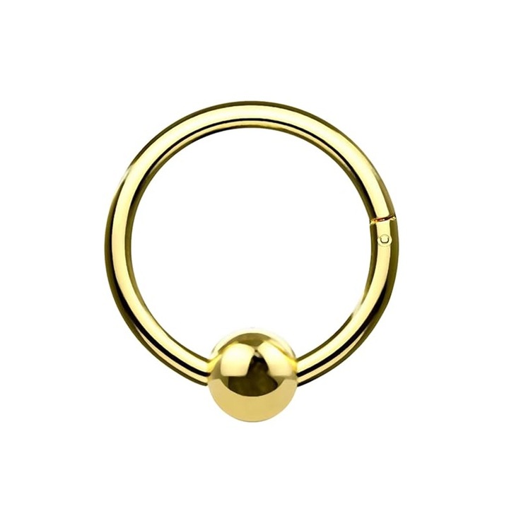 Piercing Inox 5924, Auriu