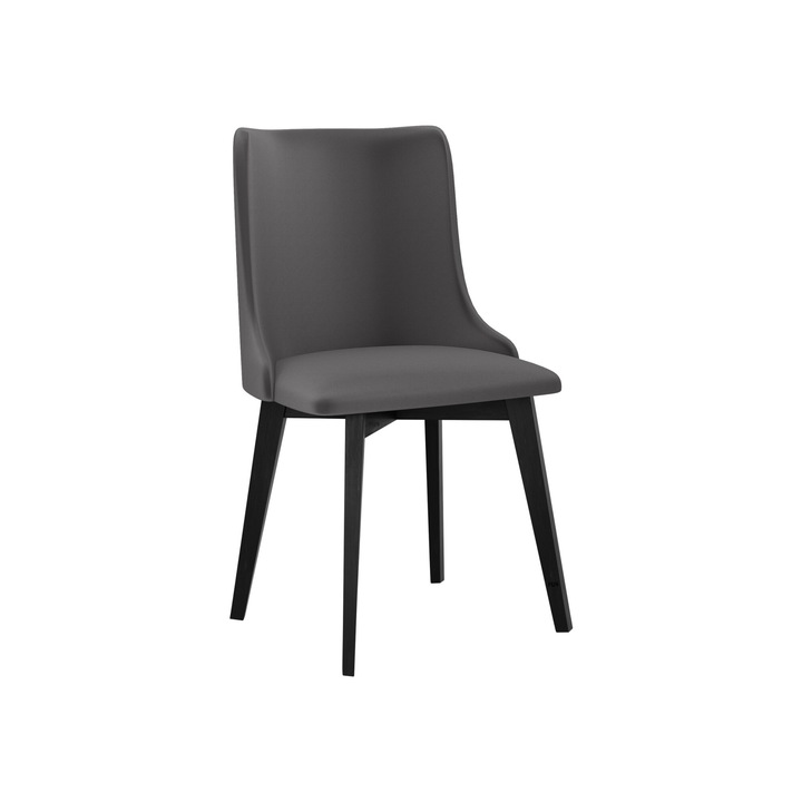 Scaun tapitat Nawki V, alb + bej, 48x83x53 cm, Mirjan24