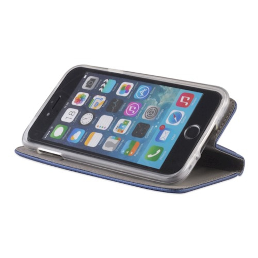 Husa de protectie TFO pentru Xiaomi Redmi 9C, Piele ecologica, Albastru Navy
