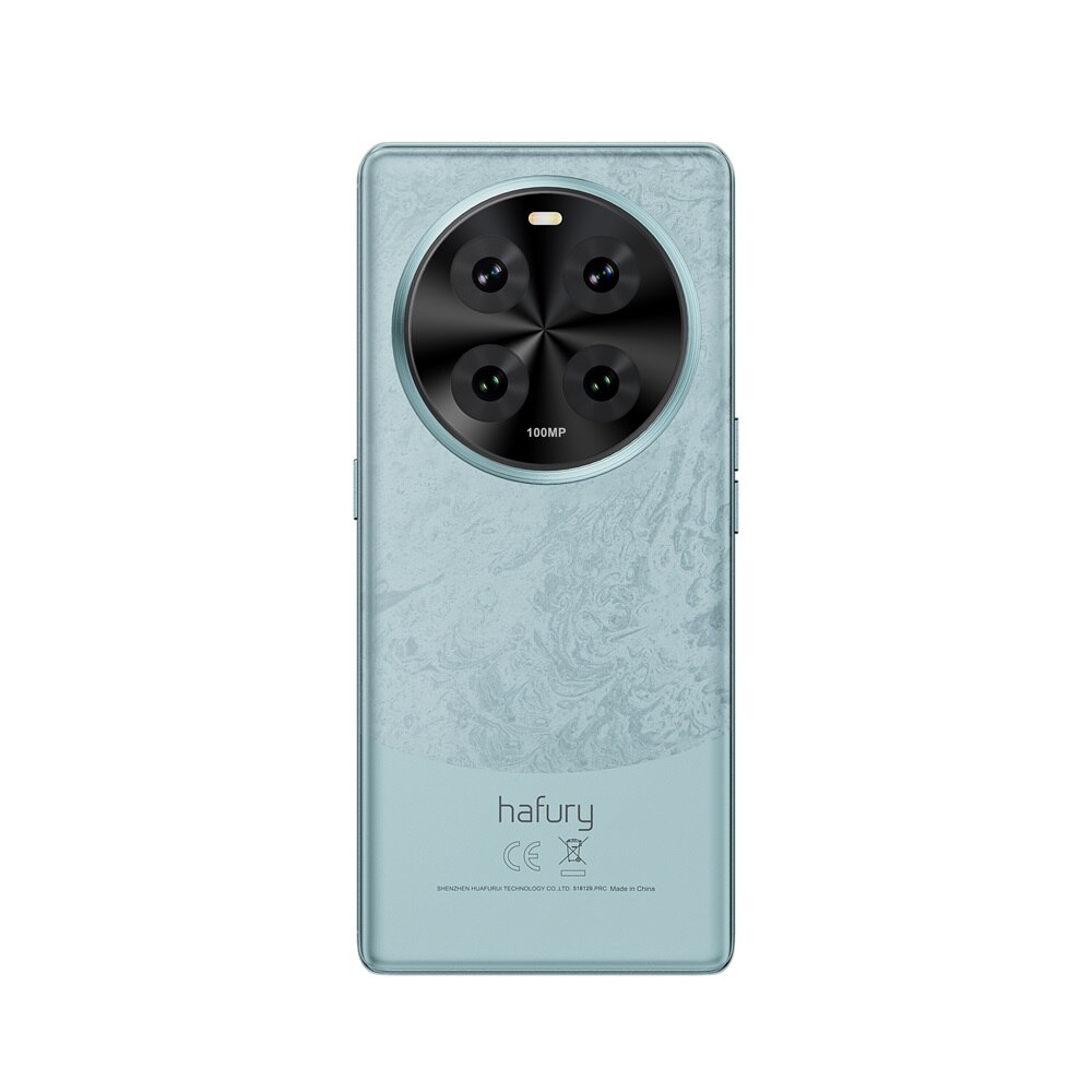 Telefon mobil Hafury Meet, 4G, 6.67" FHD+ 120Hz, 12GB RAM + 12GB extins, 256GB, Android 13, Verde