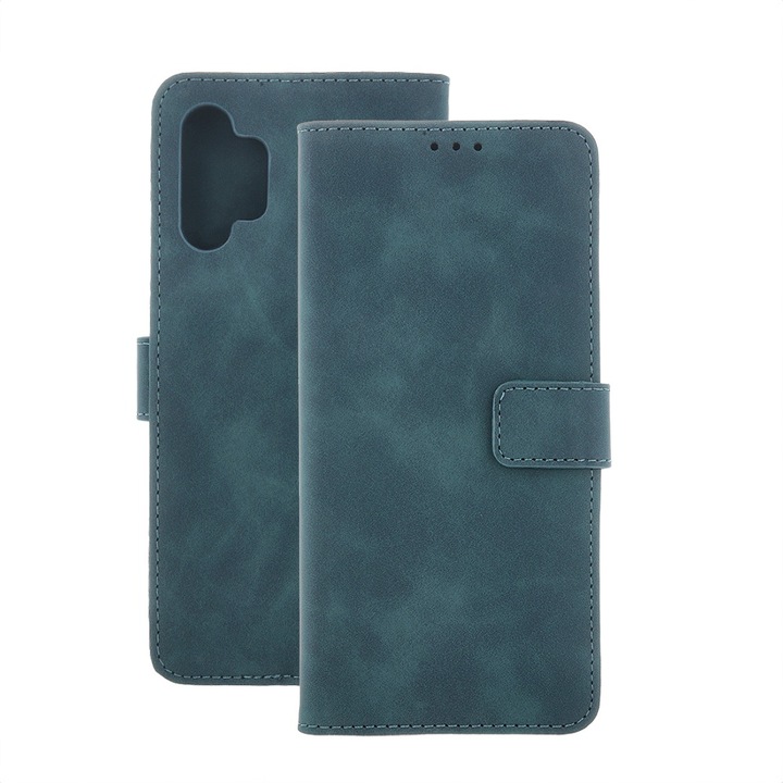 Smart Velvet Case за Xiaomi Redmi Note 13 Pro Plus 5G, тъмно зелен
