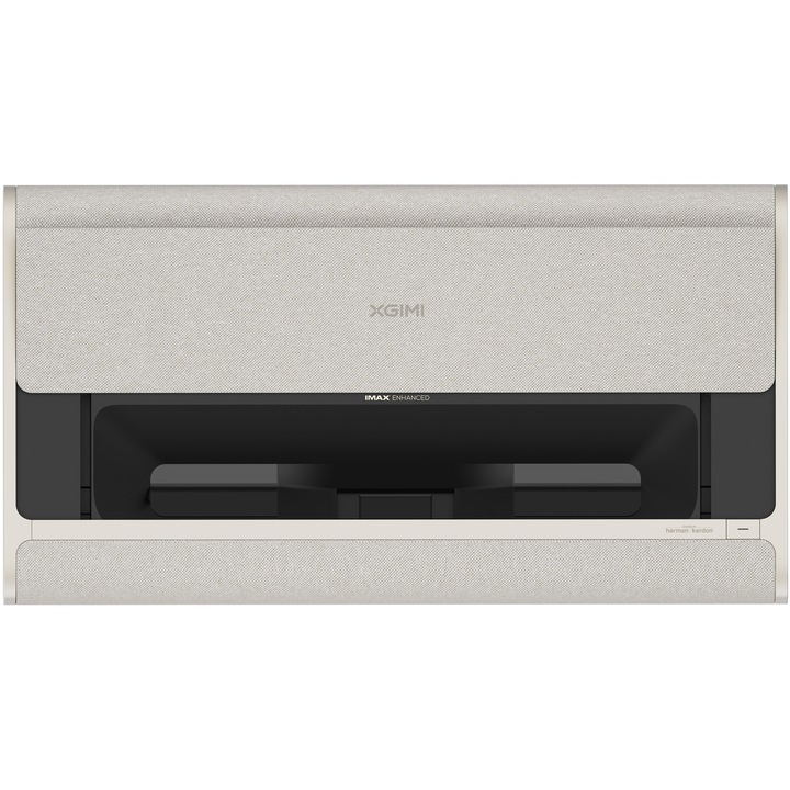 Xgimi Aura 2 4K projektor, Ultra Short Throw, 2300 ISO lumen, beépített Chromecast, Harman Kardon hangszórók, automatikus fókusz, WiFi/Bluetooth, USB-C tápegység