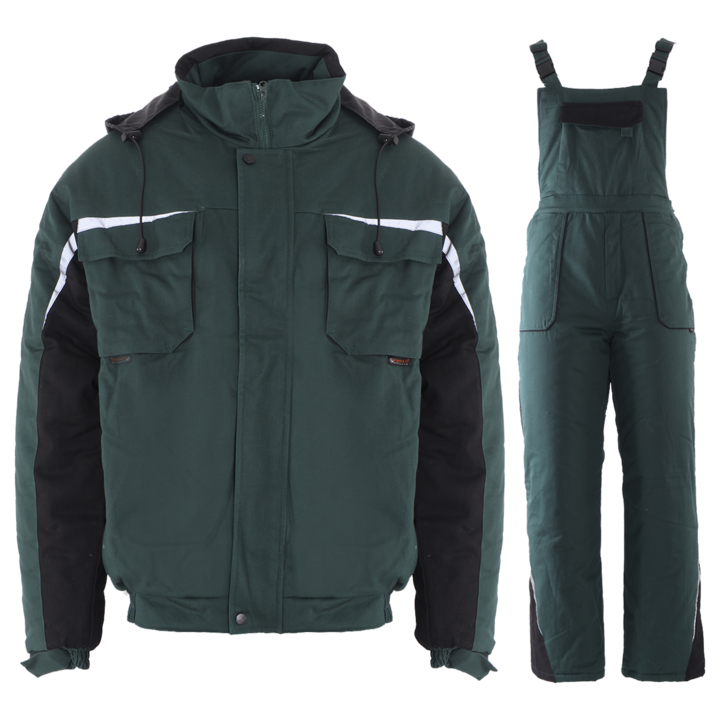 Geaca de lucru, STENSO, Verde, M