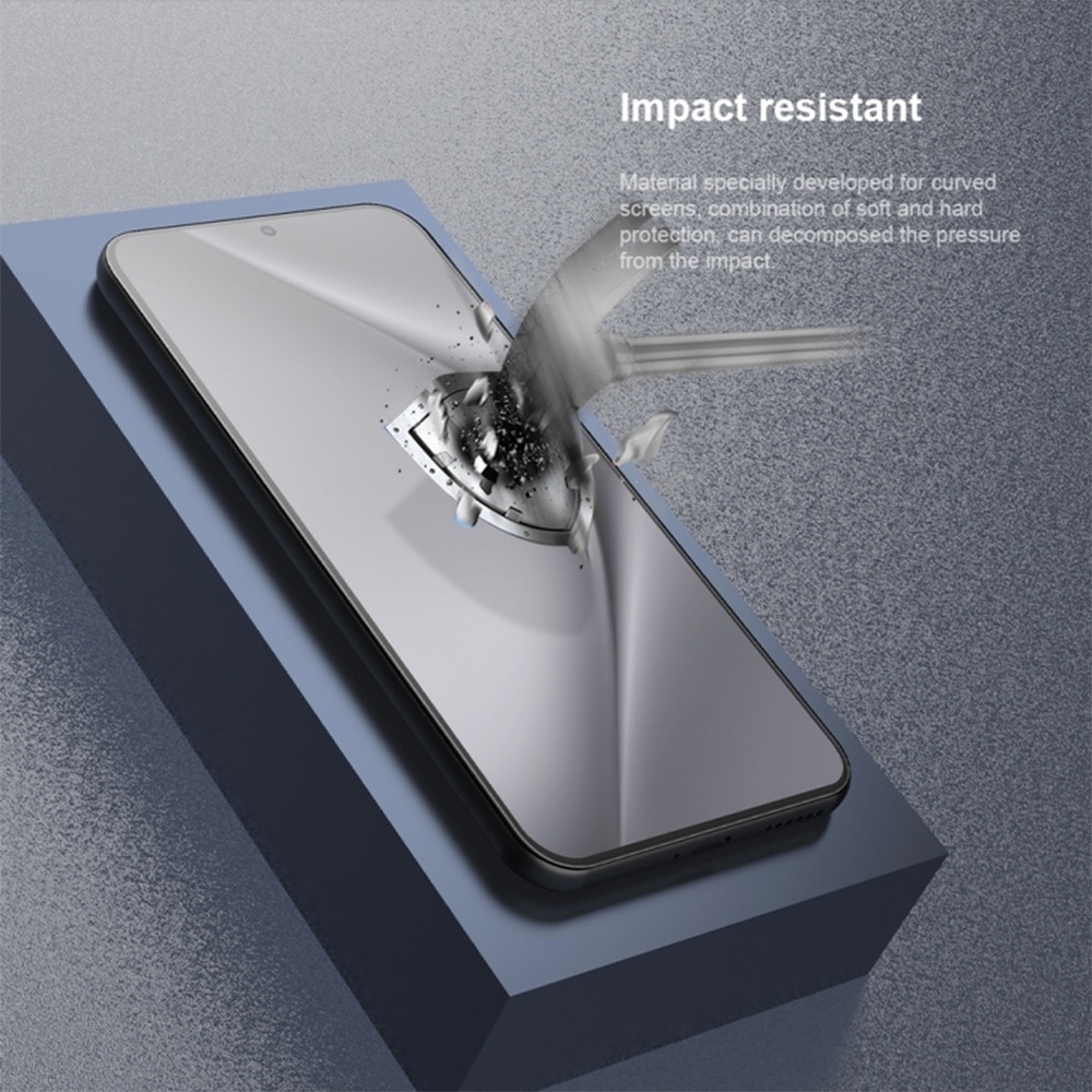 Folie din Sticla Securizata Gallant 5D compatibila cu OnePlus 12, OPTIM SOLUTION, Curved Screen, Rezistenta 9H (Anti-Explozie) cu Lipire pe Toata Suprafata, HD Clarity, Full Glue, Unbreakable Edges, Optim Protection Tech, Clear Vision, Negru