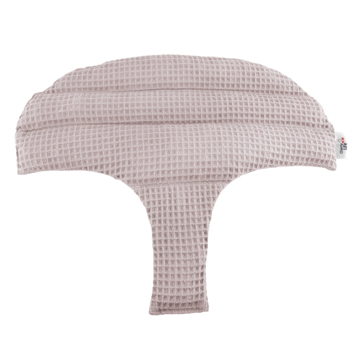 Perna abdominala umpluta cu samburi de cirese Cherry Life Bocioland, aplicare rece/cald, Retro Pink
