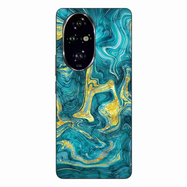 Капак, съвместим с модел Honor 200 Pro Silicon Gel Tpu Abstract Gemstone Glow