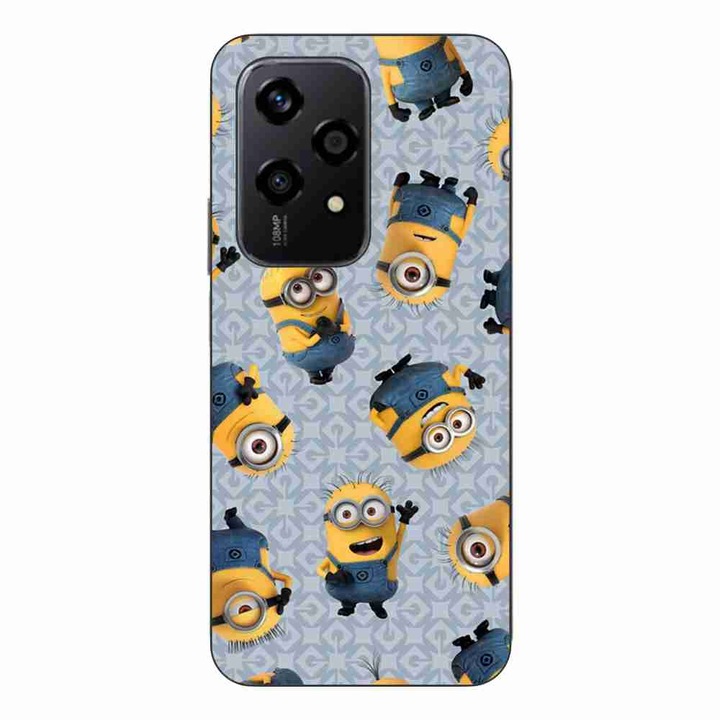 Калъф, съвместим с Honor 200 Lite Silicon Gel Tpu Model Pattern Minions