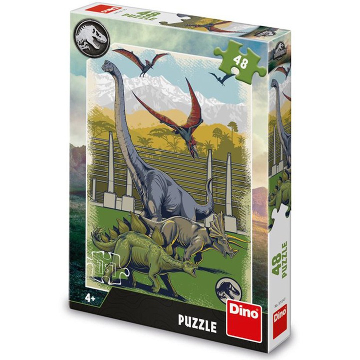 Пъзел Dino Toys - Jurassic World, 48 части
