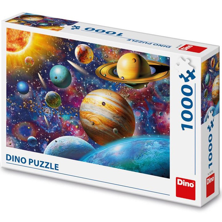 Пъзел Dino Toys - Планети, 1000 части