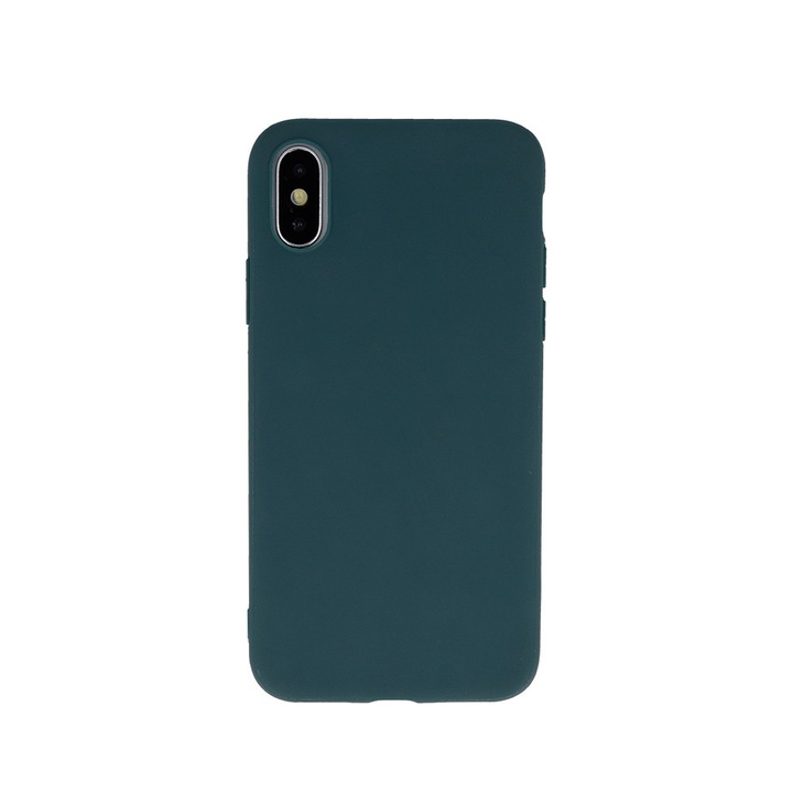 Telefon tok, World Case, TPU matt, zöld, Xiaomi Redmi Note 14 Pro 4G-hez