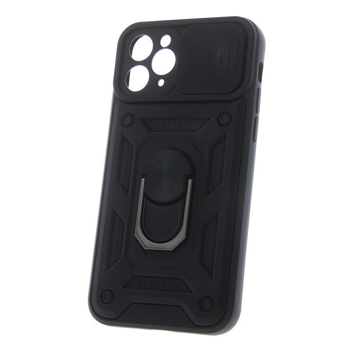 Husa Defender Slide pentru Motorola Moto E13 Negru